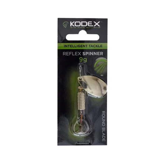 KODEX Reflex Spinner Lure: Round Blade