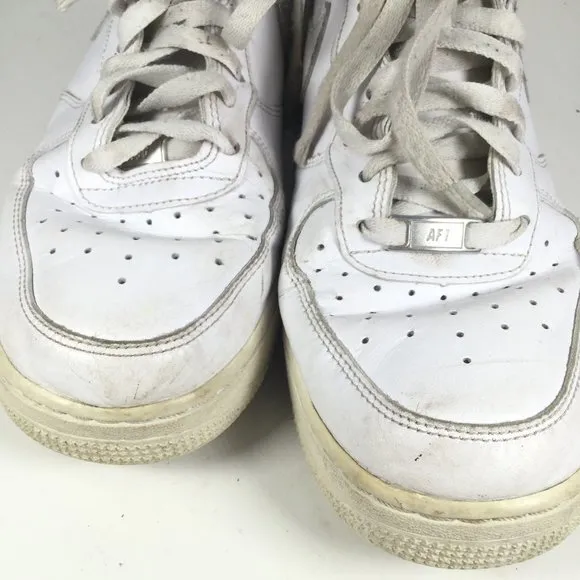 Nike AIR FORCE 1 MID Sneakers White Size 10