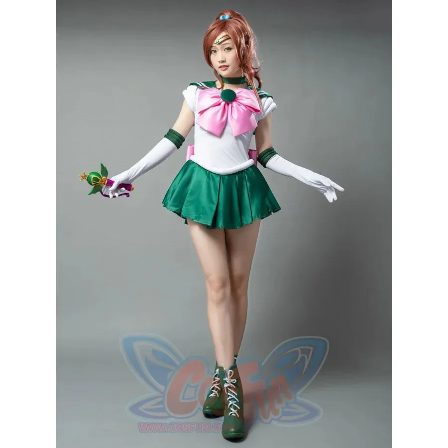 Sailor Sailor Jupiter Kino Makoto Cosplay Costumes mp000292